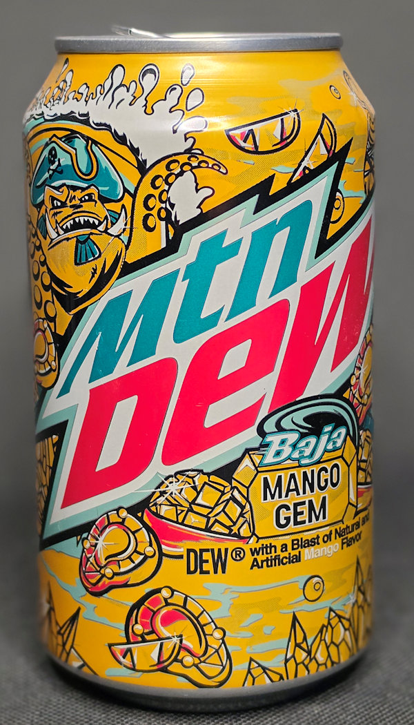mtn dew Baja Mango Gem USA 2022