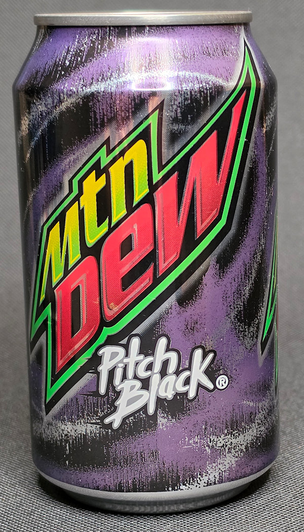2017 mtn dew Pitch Black USA