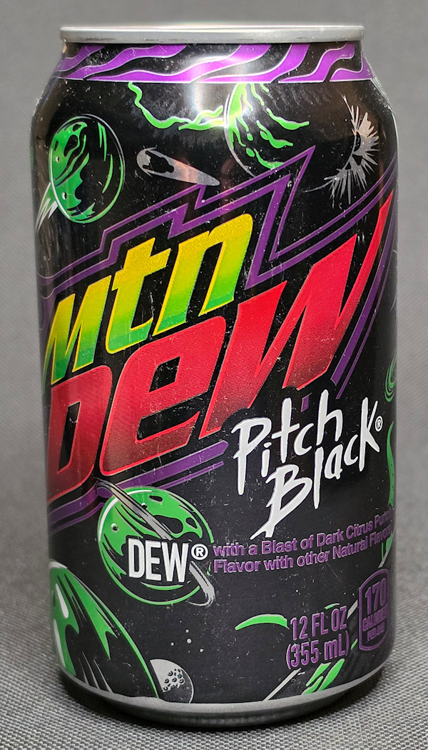 2023 mtn dew Pitch Black