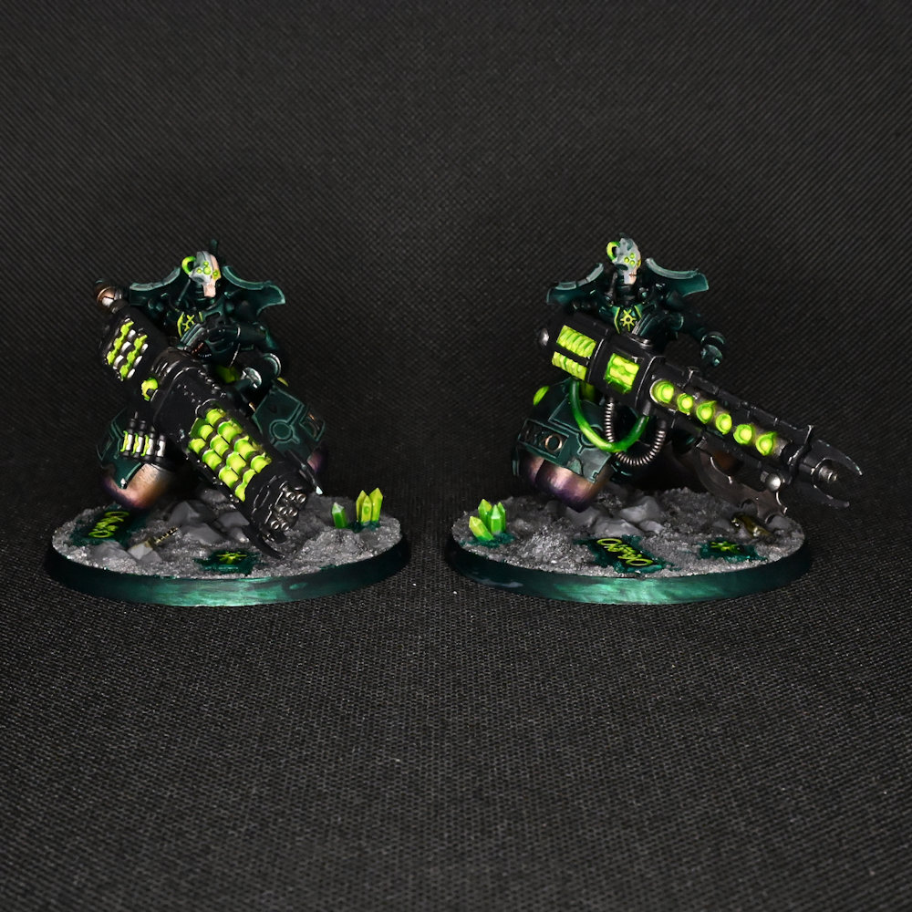 Lokhust Heavy Destroyer der Necron Tsarakura Armee